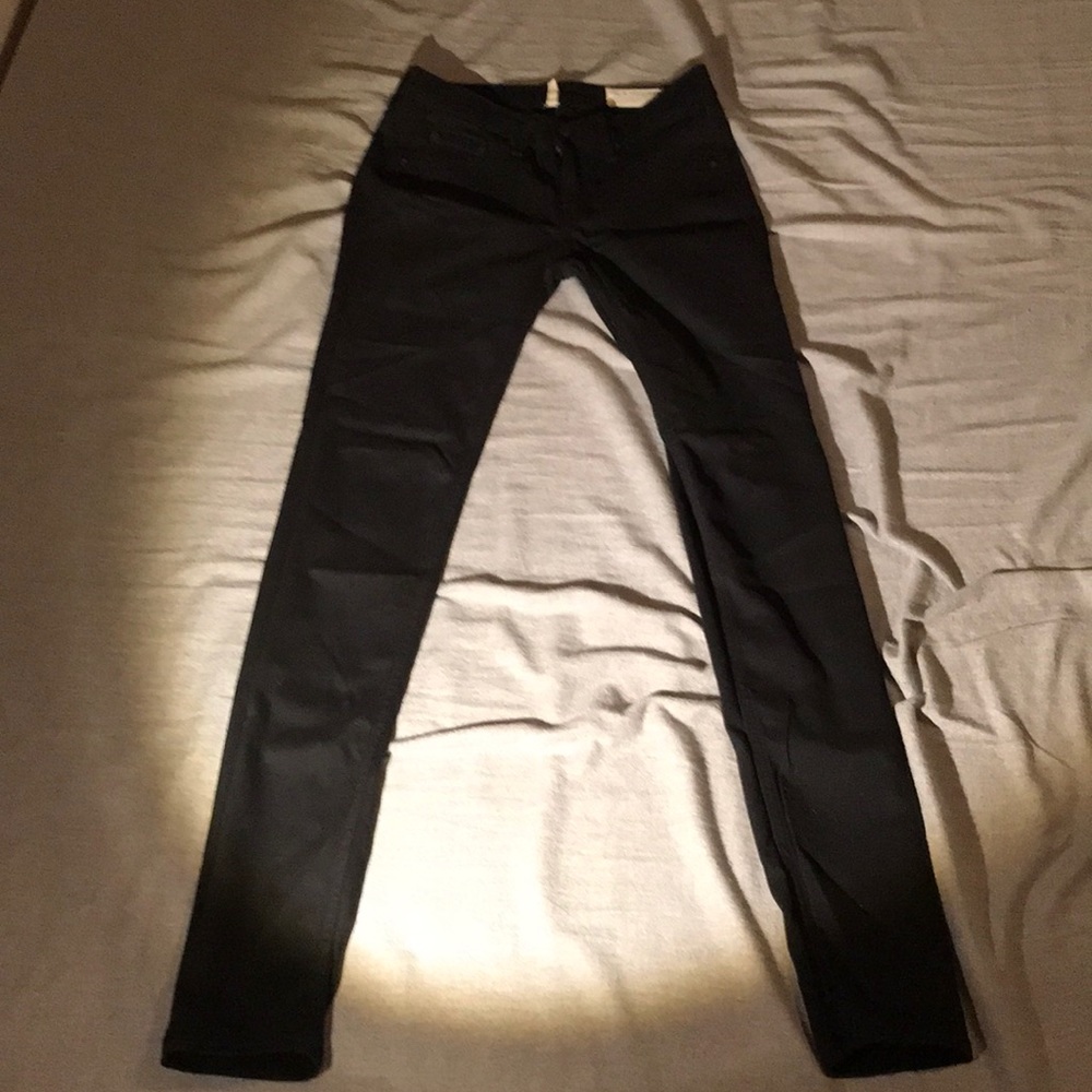Rag and Bone black legging jeans.